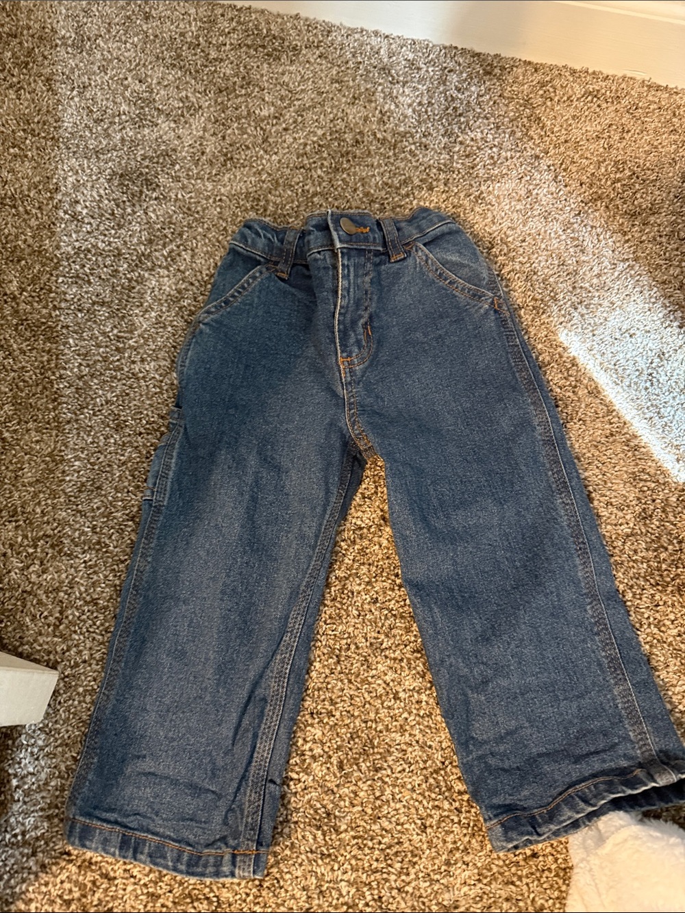Carhartt Kids Blue Denim Jeans